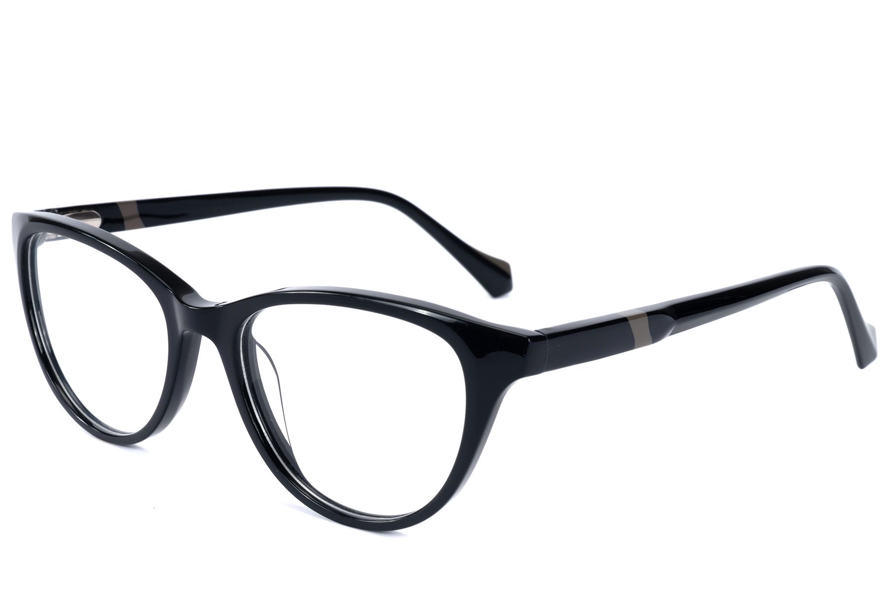 Butterfly Black Acetate Glasses #BS2607-0777
