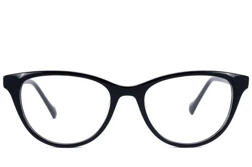Lunettes papillon en acétate noir #BS2607-0777