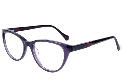 Lunettes en acétate violet papillon #BS2607-0780