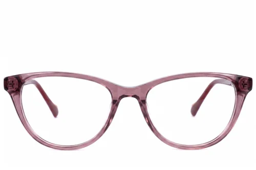 Lunettes papillon en acétate rouge #BS2607-0781