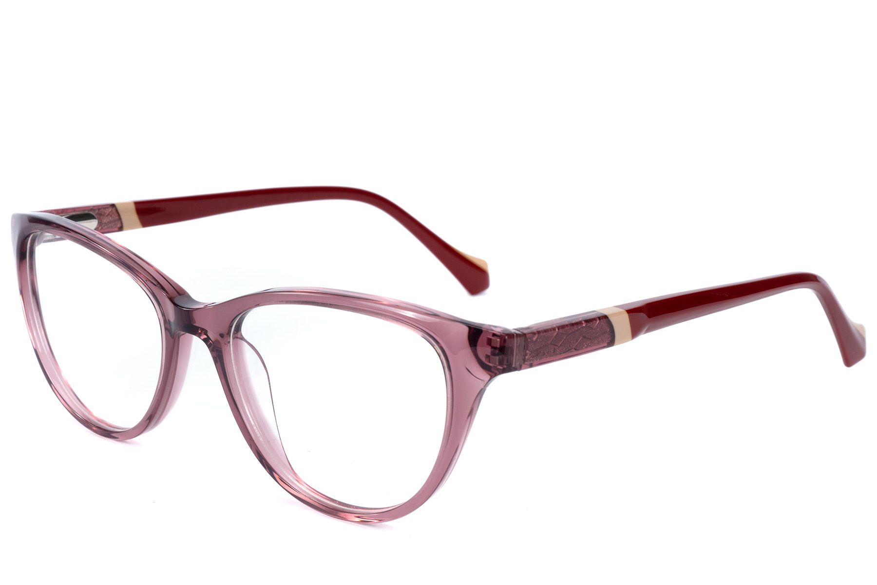 Butterfly Red Acetate Glasses #BS2607-0781