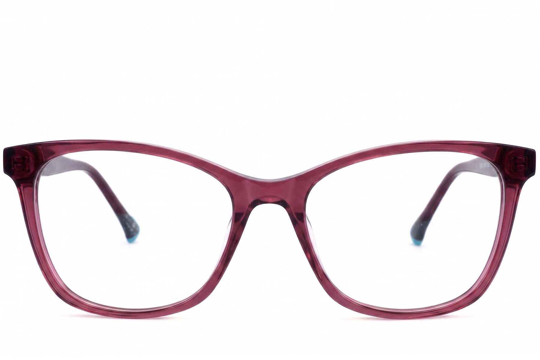 Butterfly Red Acetate Glasses #BS2607-0783