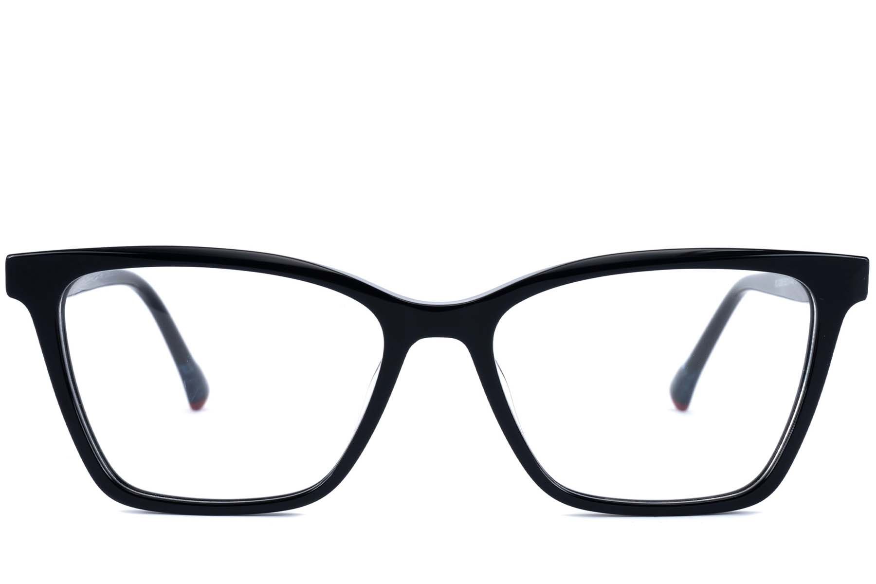 Butterfly Black Acetate Glasses #BS2607-0787