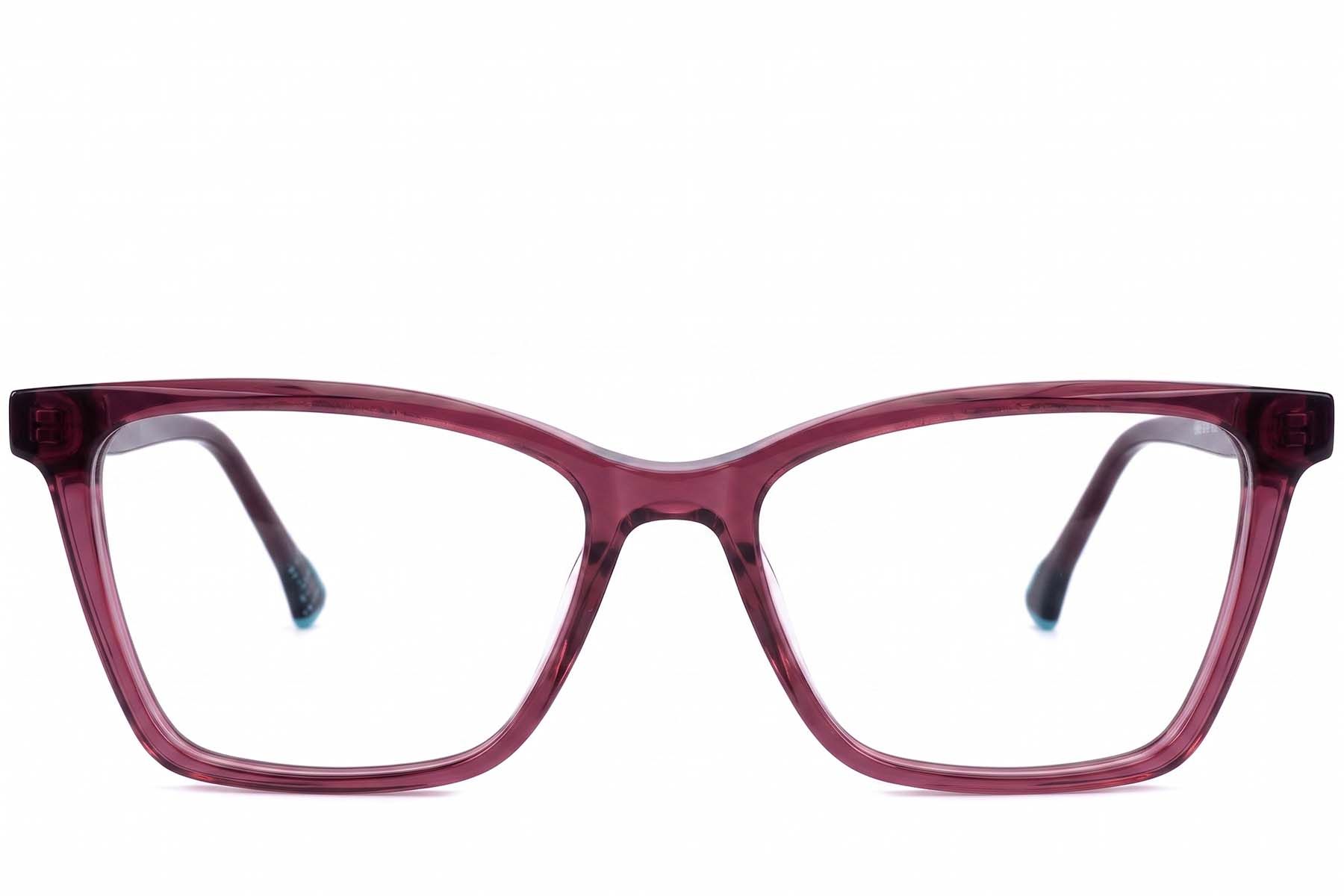 Vasos de acetato rojo con forma de mariposa #BS2607-0788