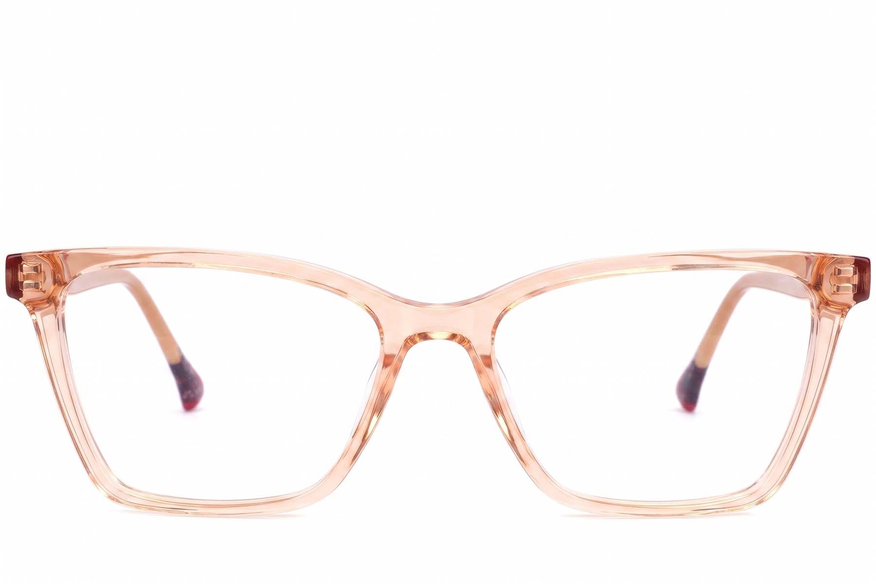 Vasos de acetato con forma de mariposa naranja #BS2607-0790