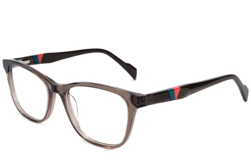 Lunettes papillon en acétate brun #BS2607-0793