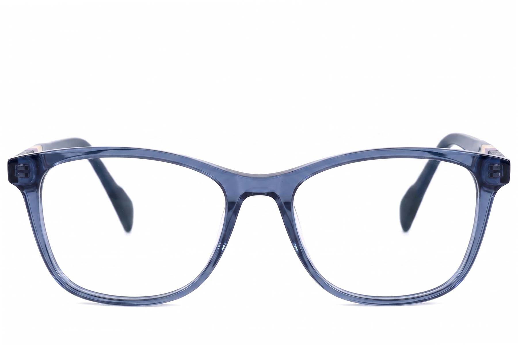 Vasos de acetato azul con forma de mariposa #BS2607-0796