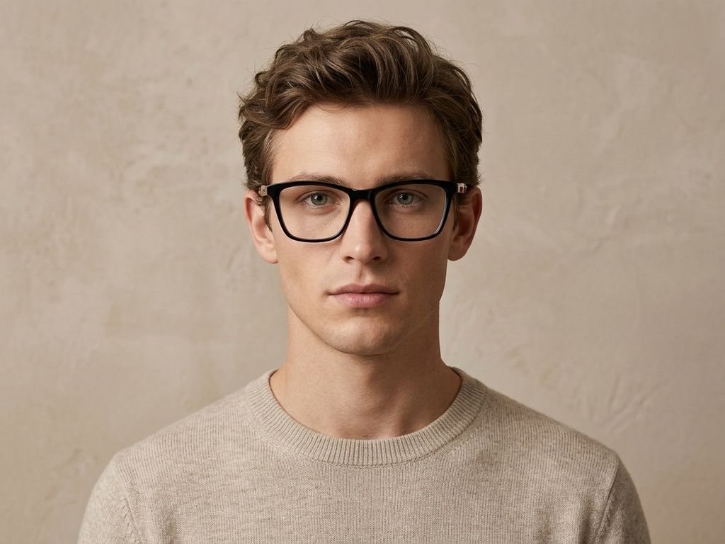 Butterfly Black Acetate Glasses #BS2607-0797