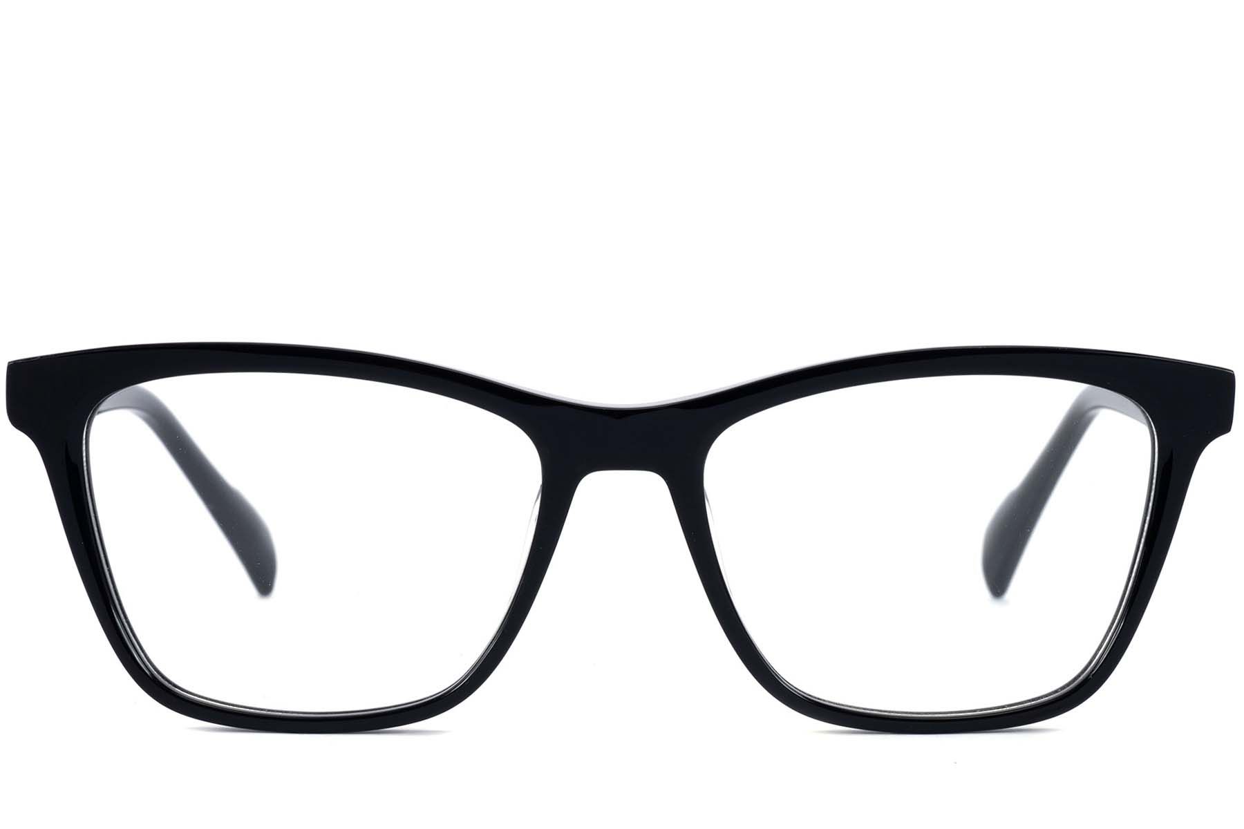 Butterfly Black Acetate Glasses #BS2607-0797
