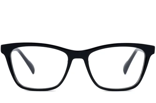 Lunettes papillon en acétate noir #BS2607-0797