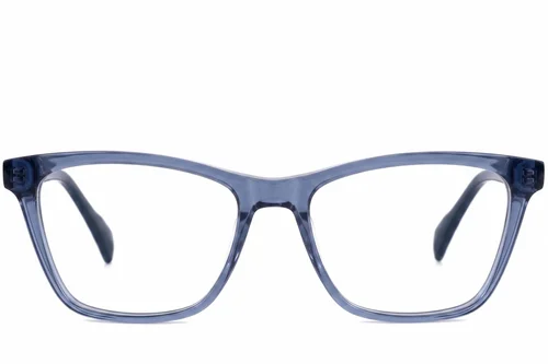 Lunettes en acétate bleu papillon #BS2607-0801