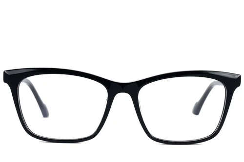 Lunettes papillon en acétate noir #BS2607-0802