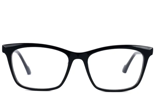 Lunettes papillon en acétate noir #BS2607-0802