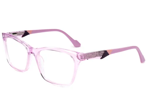 Lunettes papillon en acétate violet #BS2607-0803
