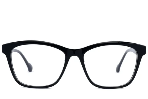Lunettes papillon en acétate noir #BS2607-0812