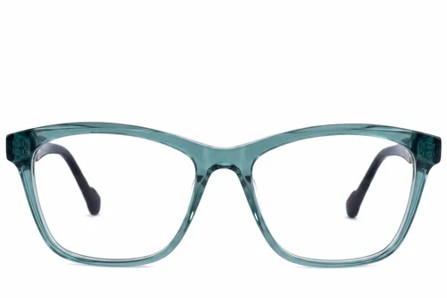 Verres en acétate vert papillon #BS2607-0813
