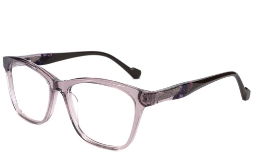 Lunettes en acétate violet papillon #BS2607-0816