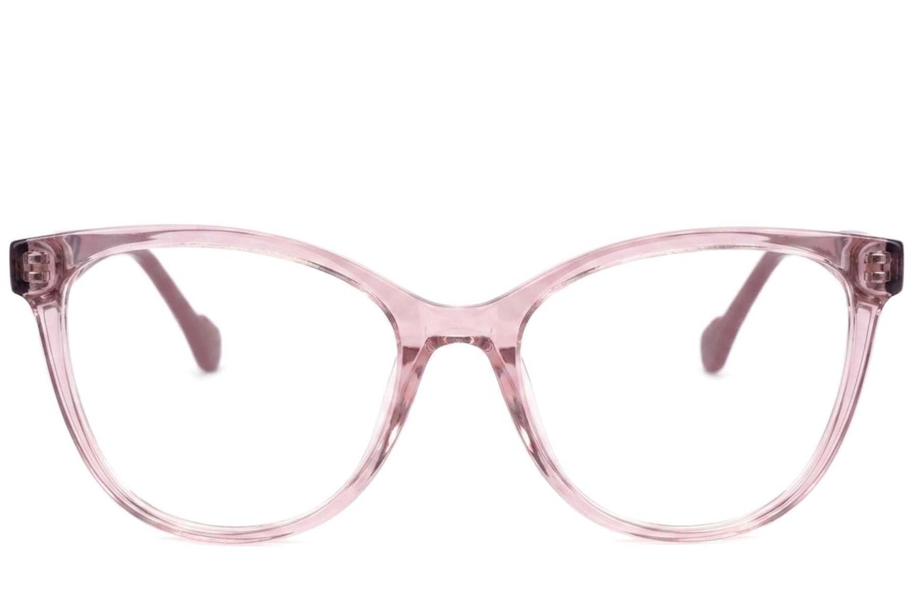 Schmetterlingsrosa Acetatbrille #BS2607-0819
