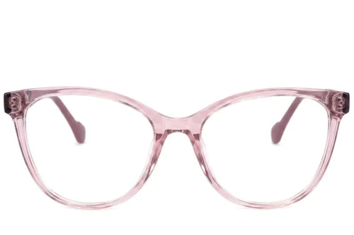 Lunettes en acétate rose papillon #BS2607-0819