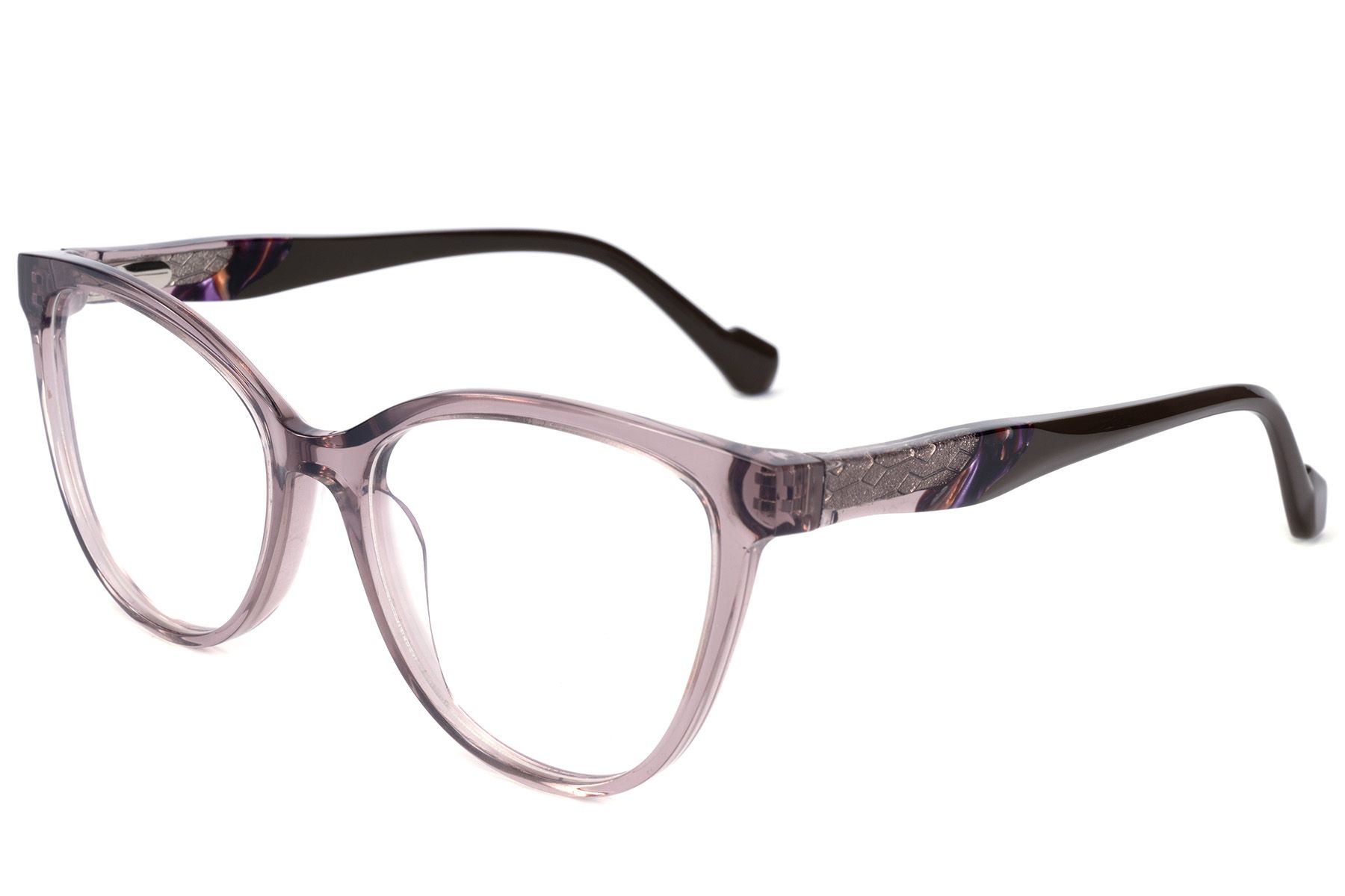 Bicchieri in acetato viola farfalla #BS2607-0820