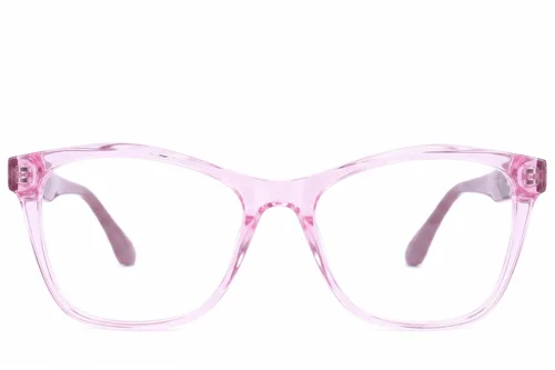 Lunettes en acétate rose papillon #BS2607-0823