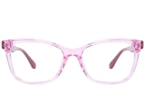 Lunettes en acétate rose papillon #BS2607-0828