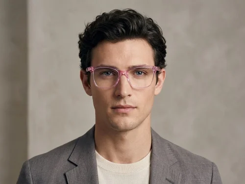 Lunettes en acétate rose papillon #BS2607-0828