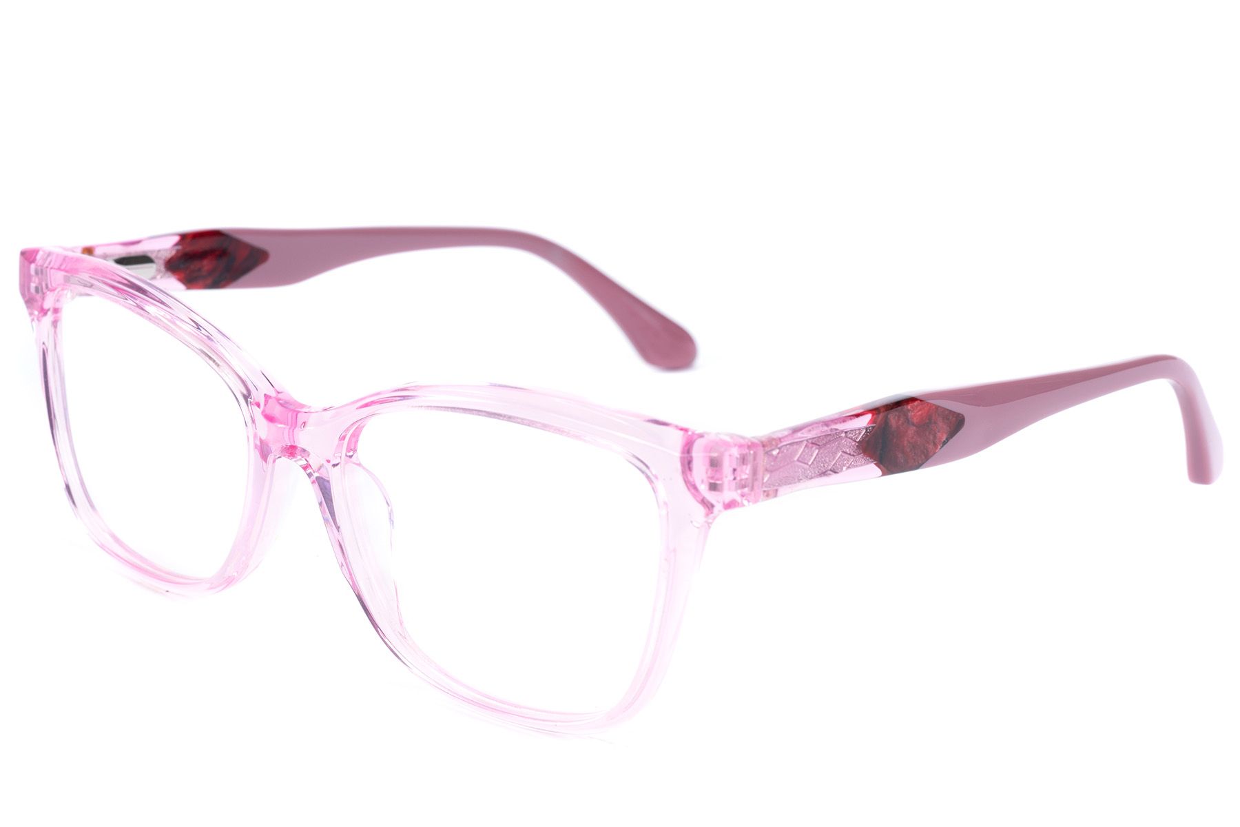 Butterfly Pink Acetate Glasses #BS2607-0828
