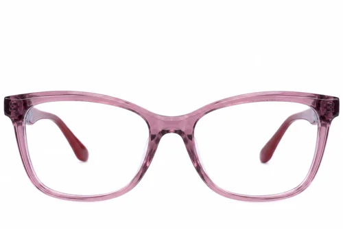Lunettes papillon en acétate rouge #BS2607-0829