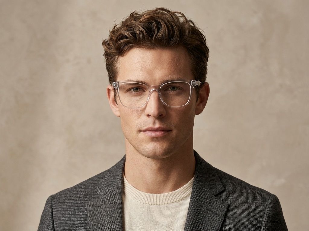 Butterfly Transparent Acetate Glasses #BS2607-0830