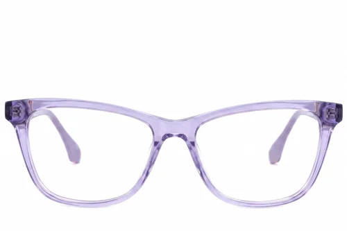 Lunettes en acétate violet papillon #BS2607-0832