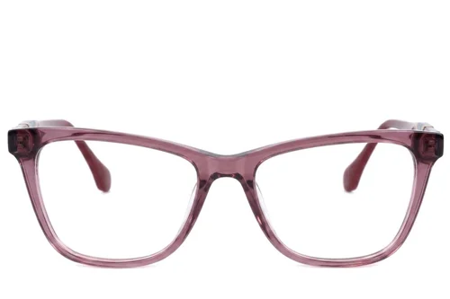 Lunettes papillon en acétate rouge #BS2607-0833