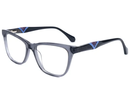 Lunettes en acétate gris papillon #BS2607-0835