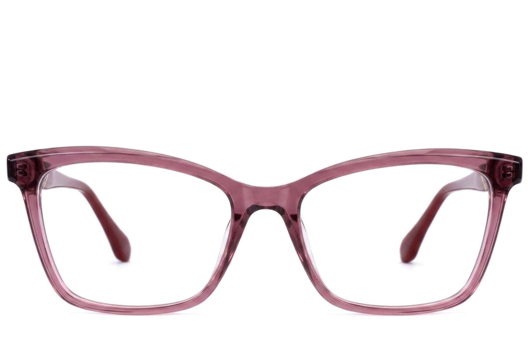 Butterfly Red Acetate Glasses #BS2607-0838