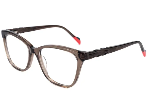 Lunettes papillon en acétate brun #BS2607-0842