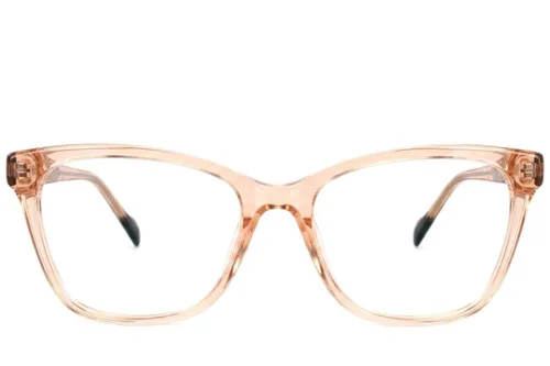 Verres en acétate orange papillon #BS2607-0843