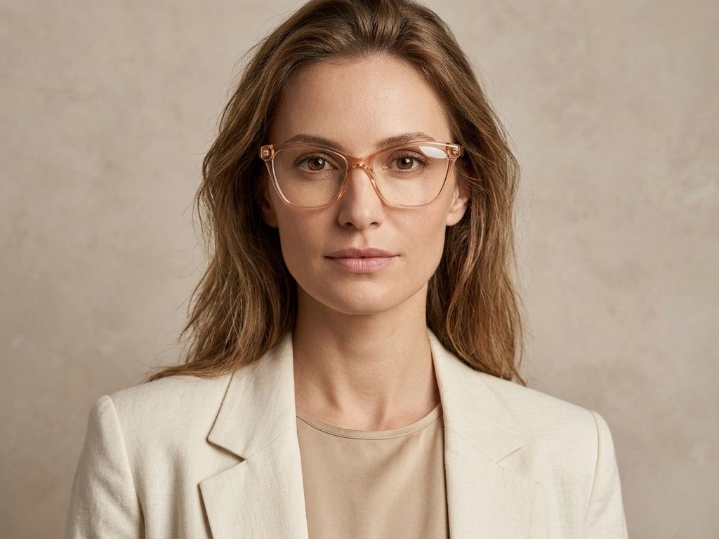 Butterfly Orange Acetate Glasses #BS2607-0843