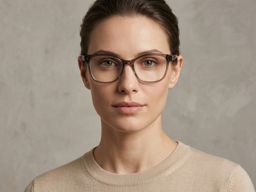 Butterfly Brown Acetate Glasses #BS2607-0847