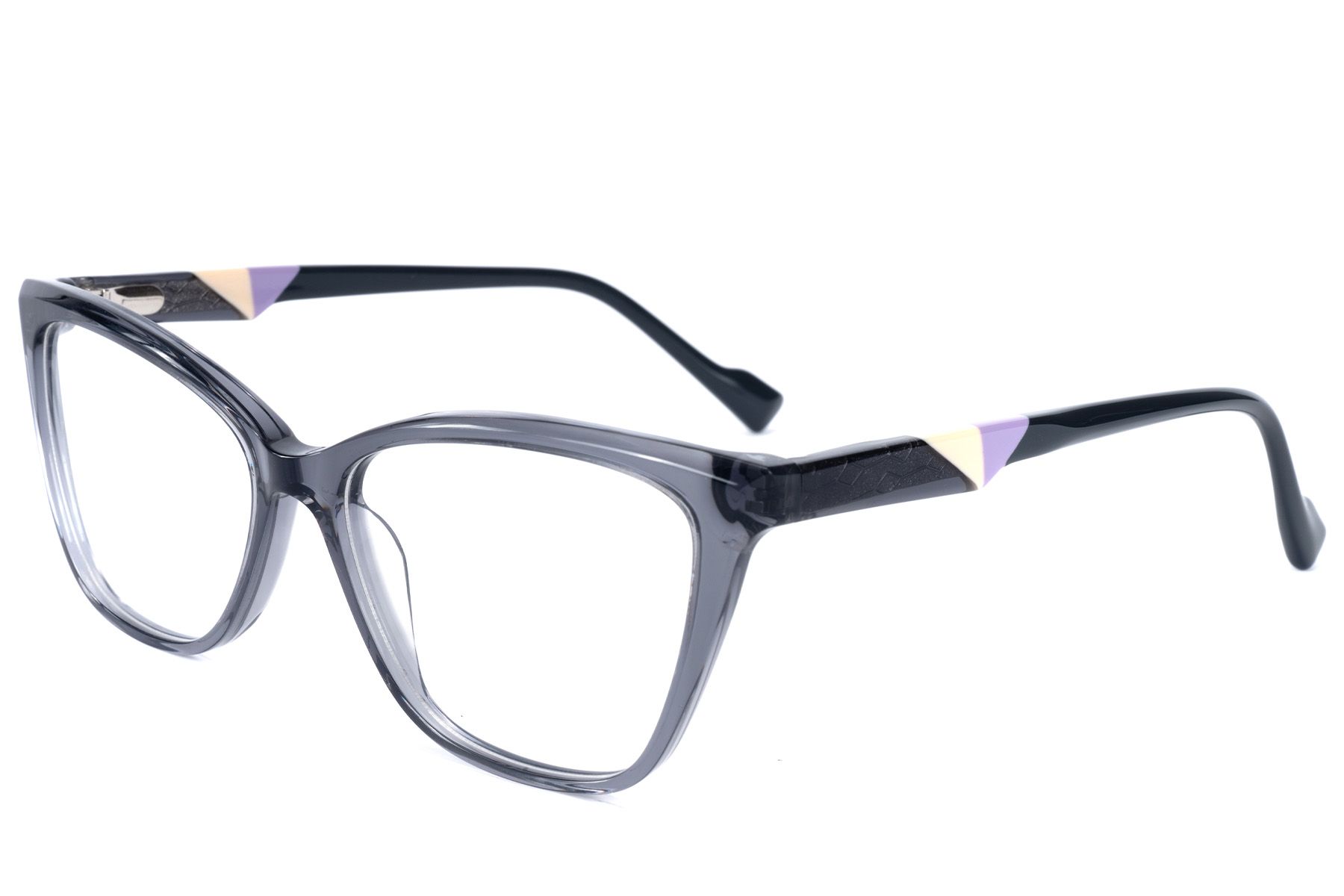 Butterfly Grey Acetate Glasses #BS2607-0853