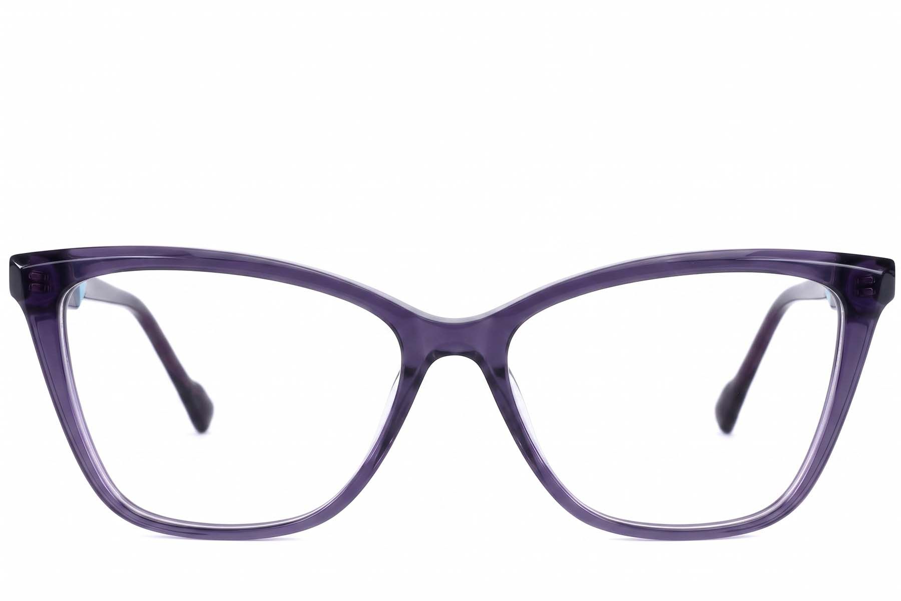 Butterfly Purple Acetate Glasses #BS2607-0854