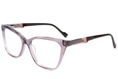 Lunettes en acétate rose papillon #BS2607-0855