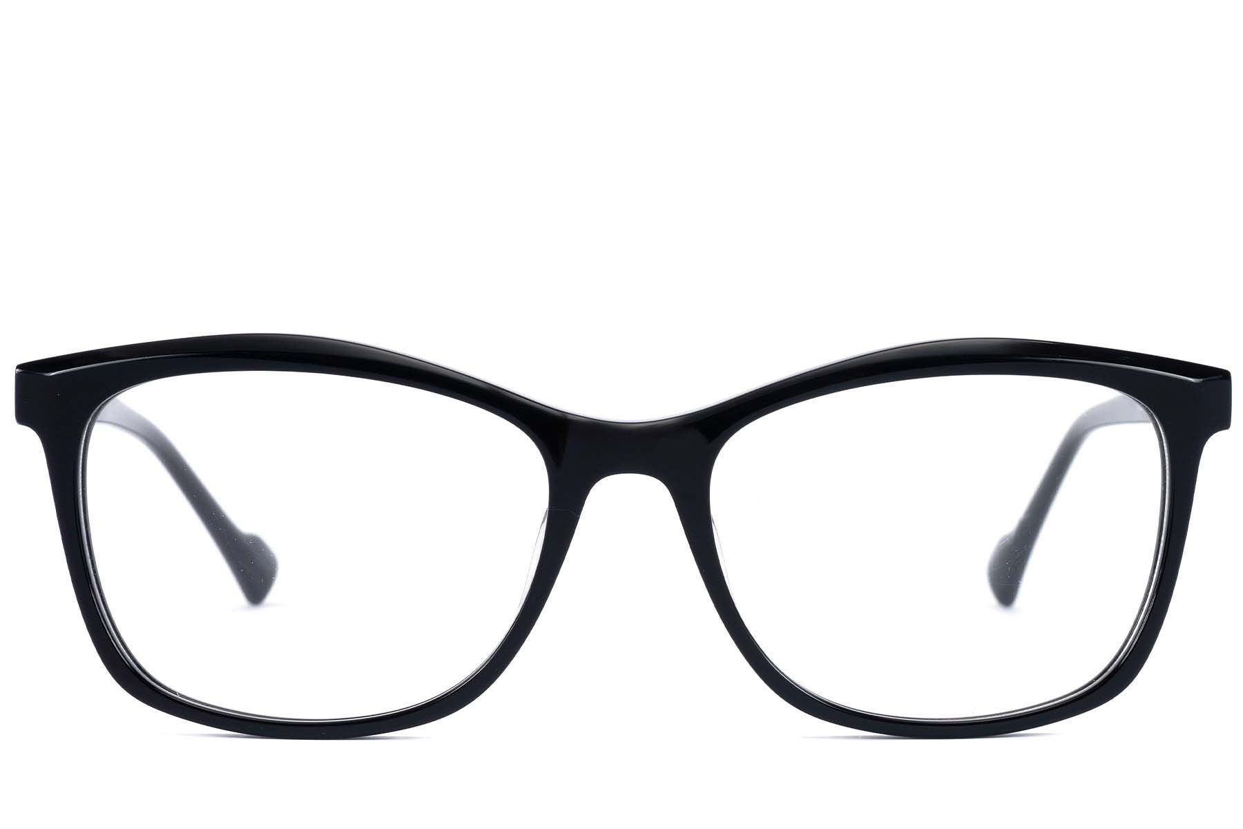 Vasos de acetato negro con forma de mariposa #BS2607-0856