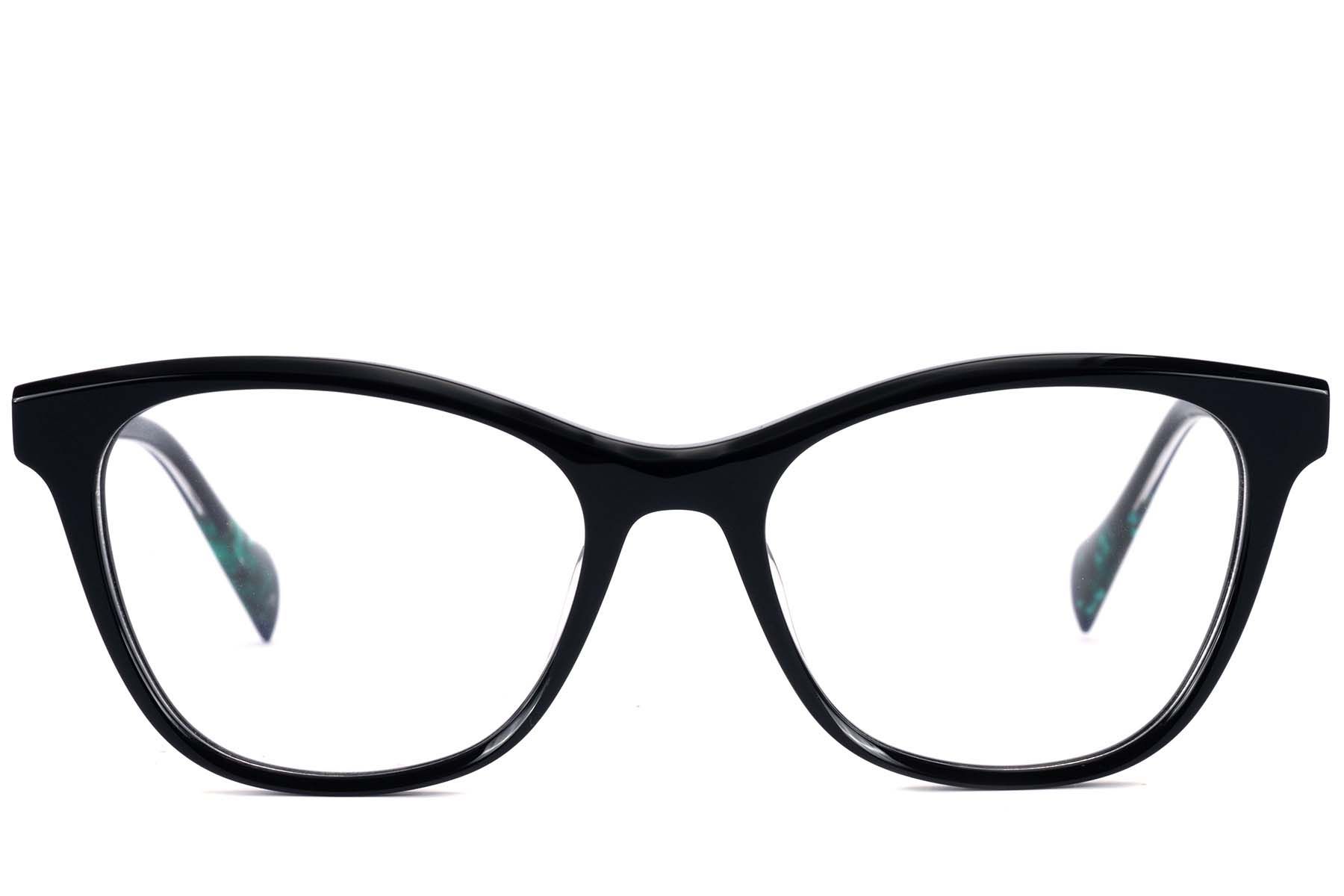 Vasos de acetato negro con forma de mariposa #BS2607-0860