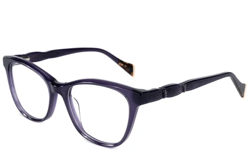 Lunettes en acétate violet papillon #BS2607-0862