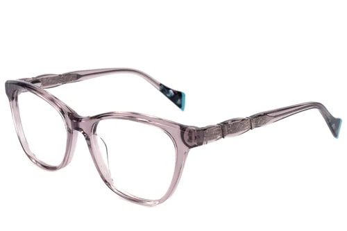 Lunettes en acétate rose papillon #BS2607-0863