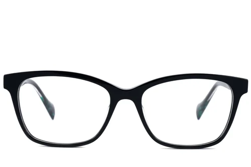 Lunettes papillon en acétate noir #BS2607-0864