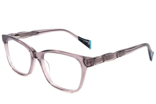 Lunettes en acétate rose papillon #BS2607-0867
