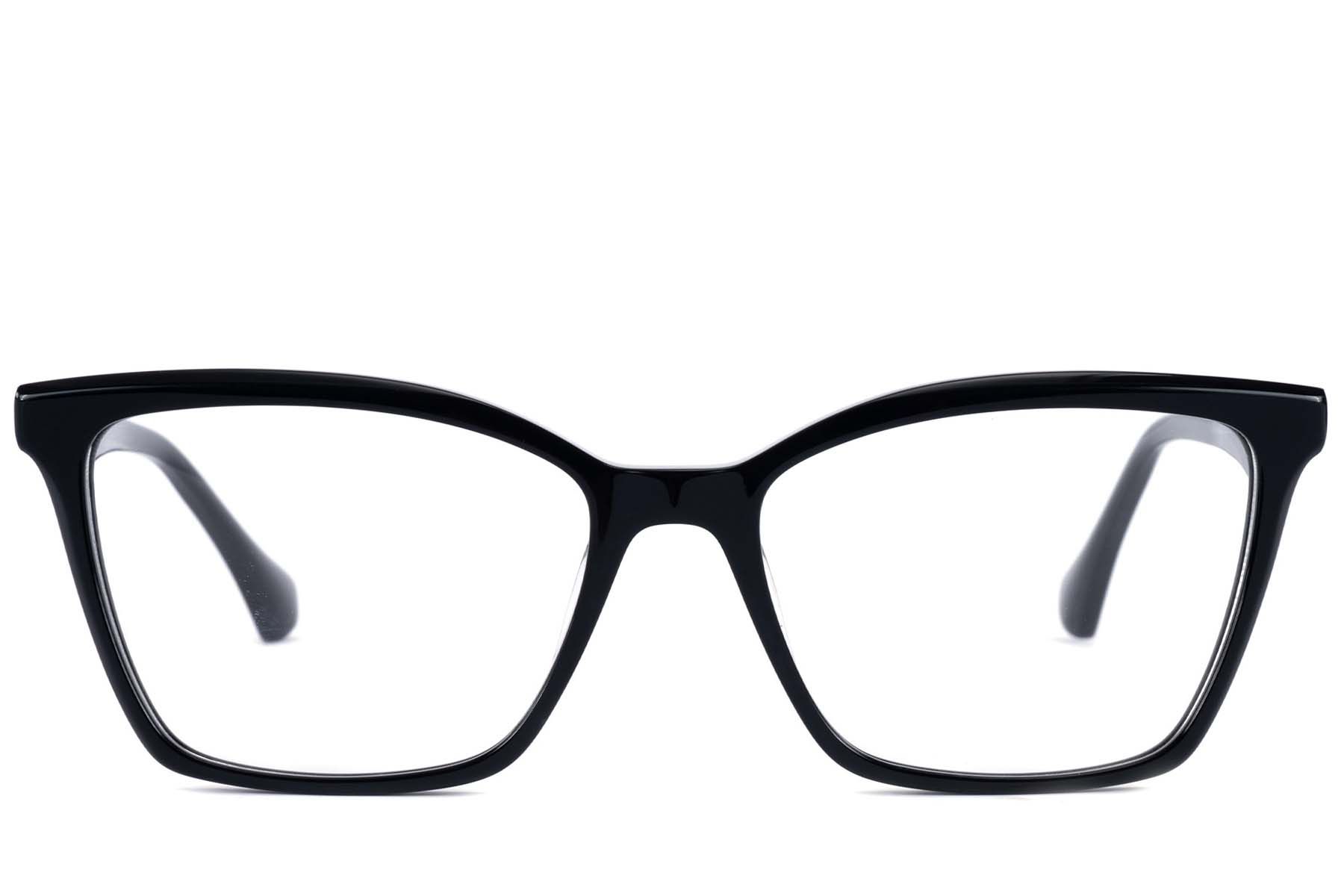 Butterfly Black Acetate Glasses #BS2607-0868