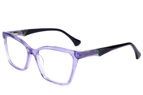 Lunettes papillon en acétate violet #BS2607-0870