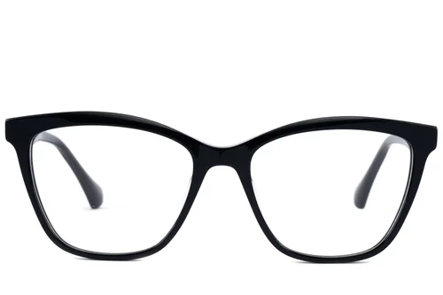 Lunettes papillon en acétate noir #BS2607-0873